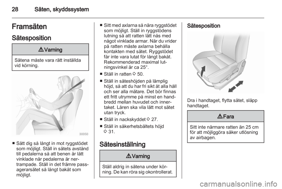 OPEL AGILA 2011  Instruktionsbok 
