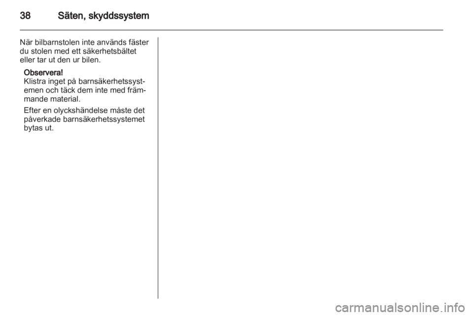 OPEL AGILA 2011  Instruktionsbok 