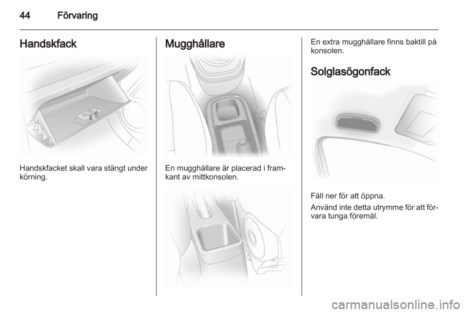OPEL AGILA 2011  Instruktionsbok 