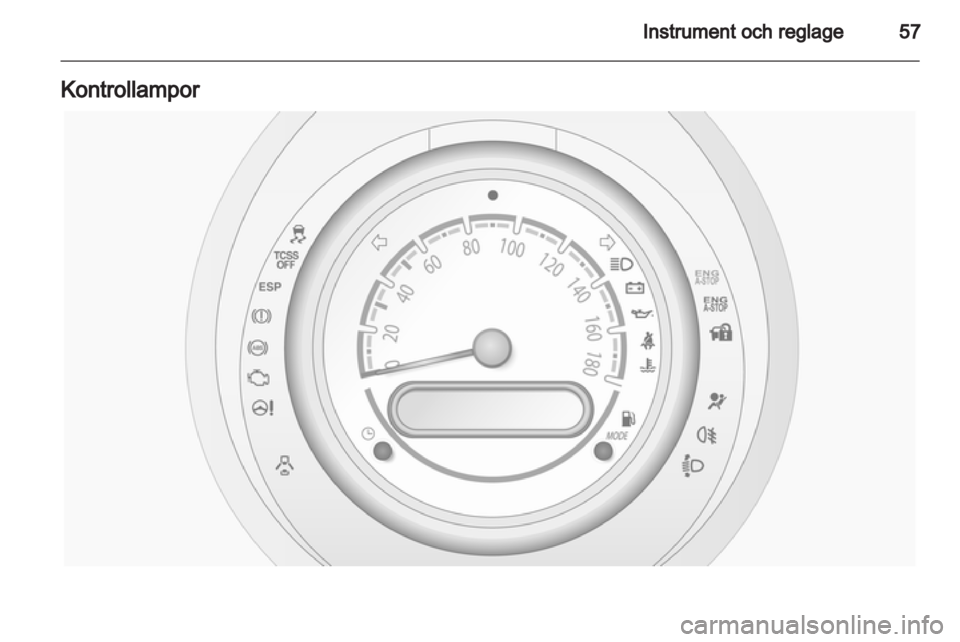 OPEL AGILA 2011  Instruktionsbok 