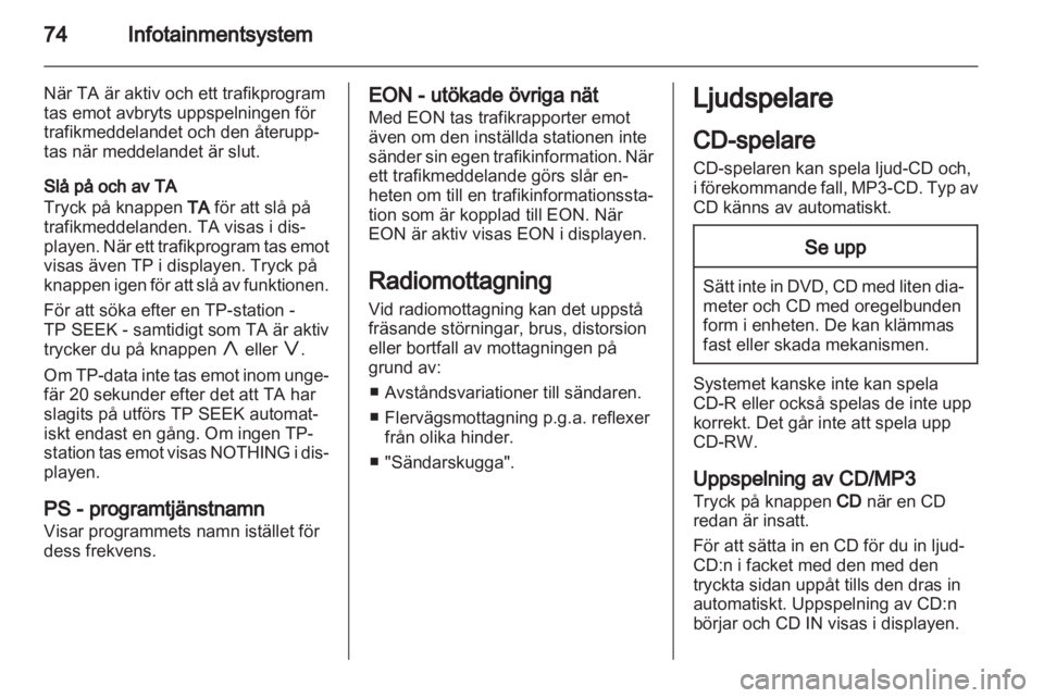 OPEL AGILA 2011  Instruktionsbok 