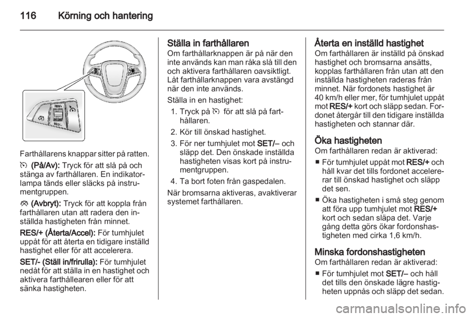 OPEL AMPERA 2012  Instruktionsbok 