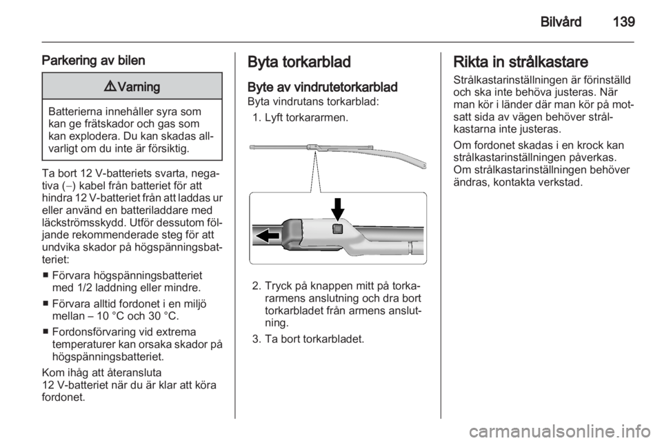 OPEL AMPERA 2012  Instruktionsbok 
