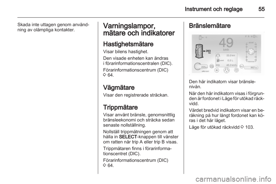 OPEL AMPERA 2012  Instruktionsbok 