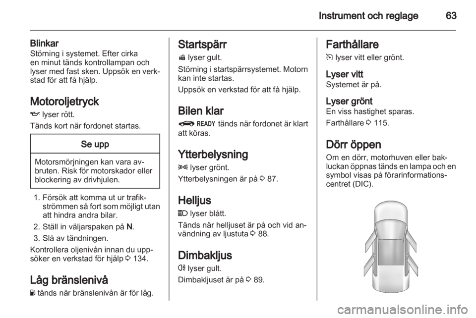 OPEL AMPERA 2012  Instruktionsbok 