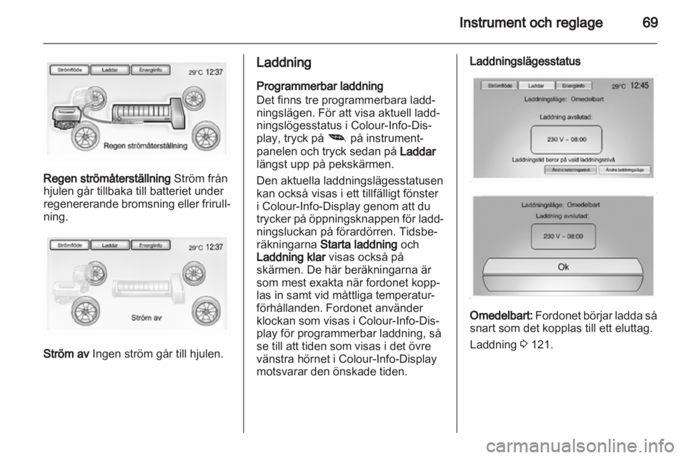 OPEL AMPERA 2012  Instruktionsbok 