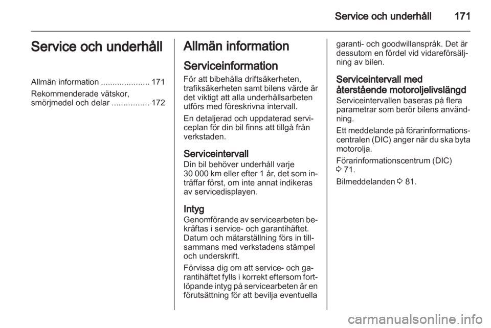 OPEL AMPERA 2012.5  Instruktionsbok 
