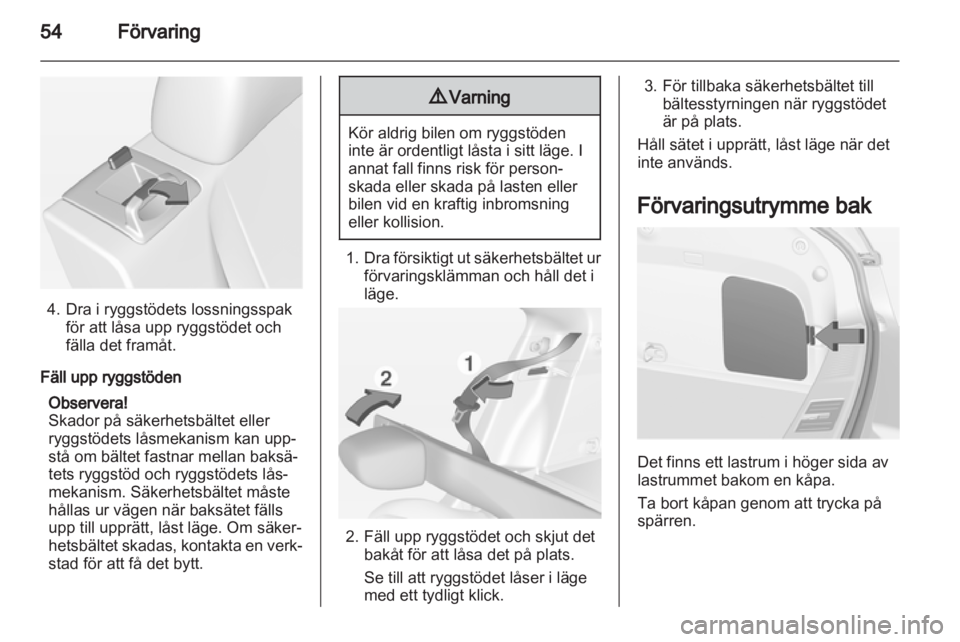 OPEL AMPERA 2012.5  Instruktionsbok 
