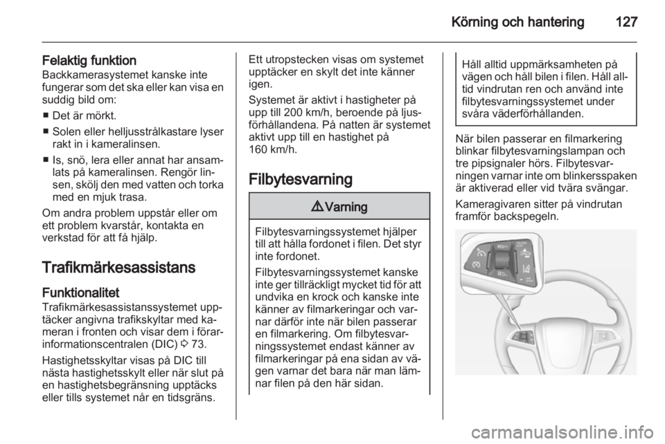 OPEL AMPERA 2013  Instruktionsbok 