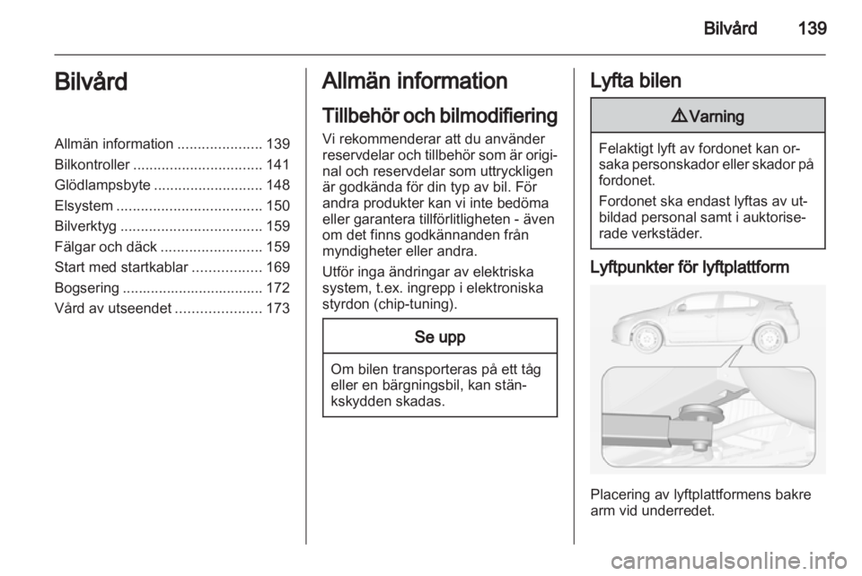 OPEL AMPERA 2013  Instruktionsbok 