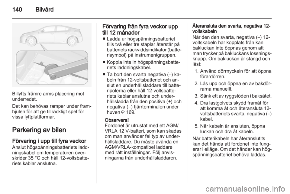 OPEL AMPERA 2013  Instruktionsbok 