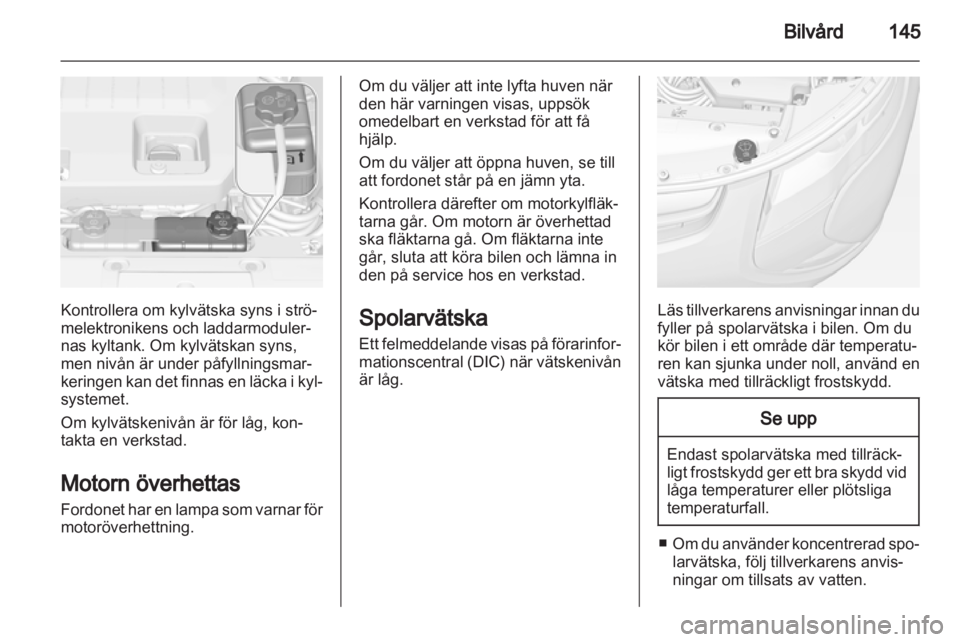 OPEL AMPERA 2013  Instruktionsbok 