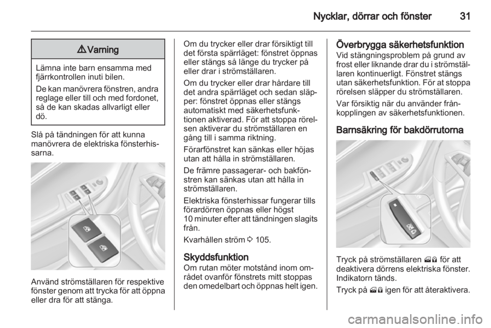 OPEL AMPERA 2013  Instruktionsbok 