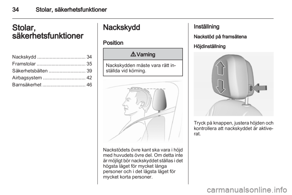 OPEL AMPERA 2013  Instruktionsbok 
