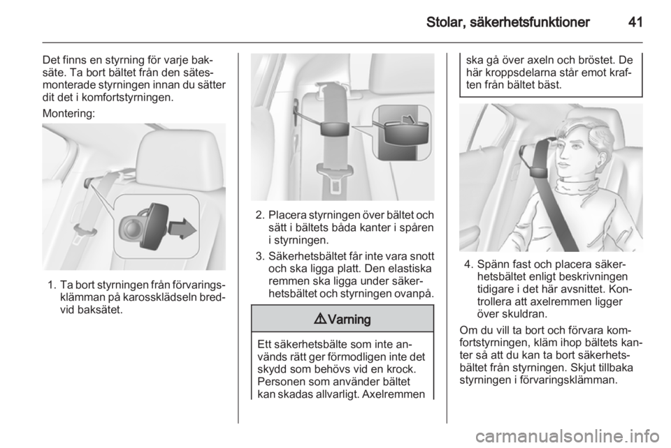 OPEL AMPERA 2013  Instruktionsbok 