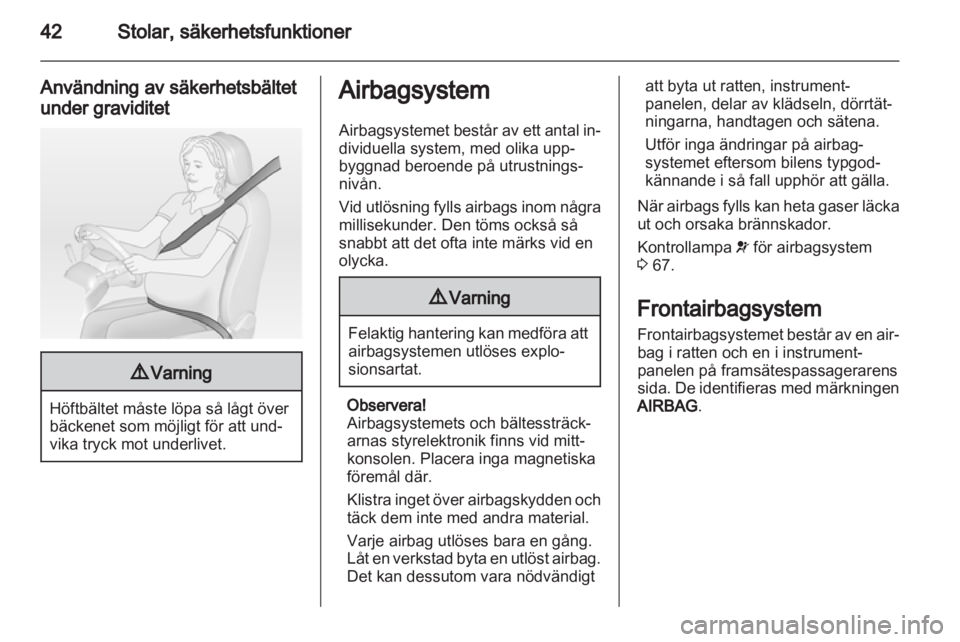 OPEL AMPERA 2013  Instruktionsbok 