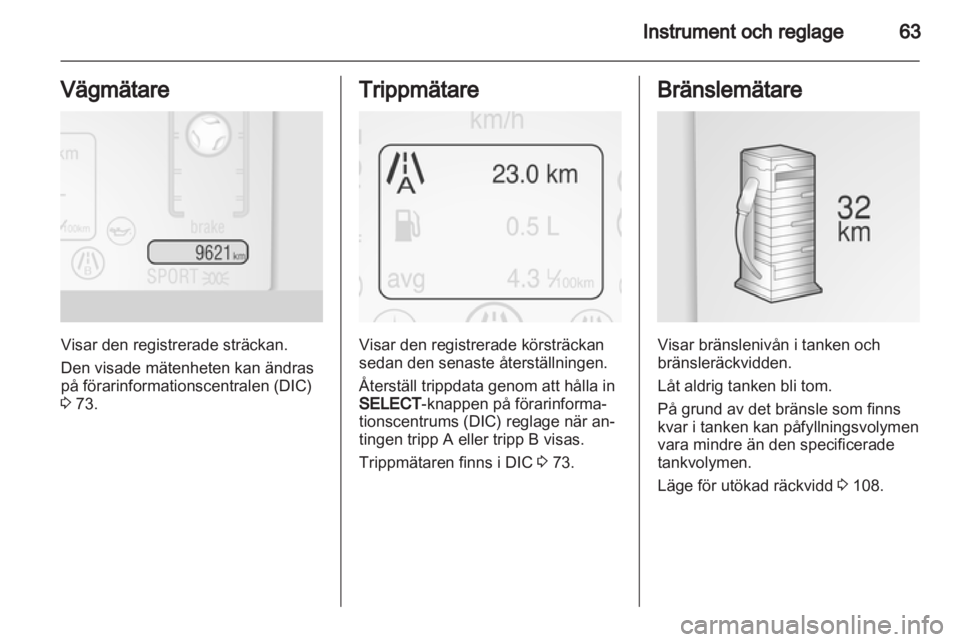 OPEL AMPERA 2013  Instruktionsbok 