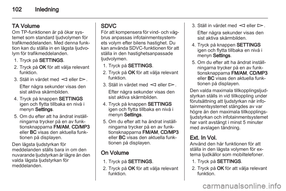OPEL ANTARA 2012  Handbok för infotainmentsystem 