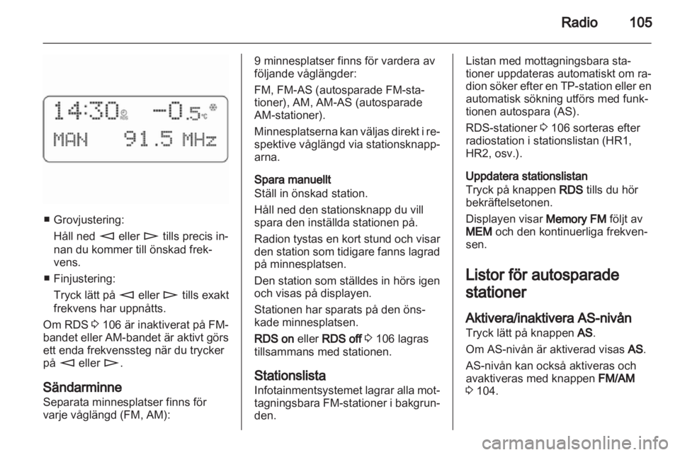 OPEL ANTARA 2012  Handbok för infotainmentsystem 