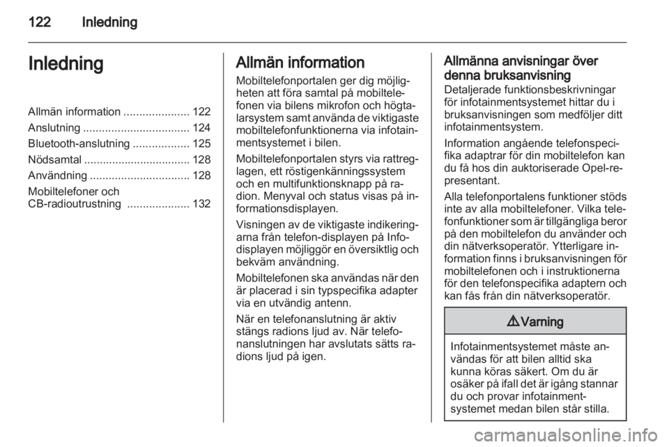 OPEL ANTARA 2012  Handbok för infotainmentsystem 