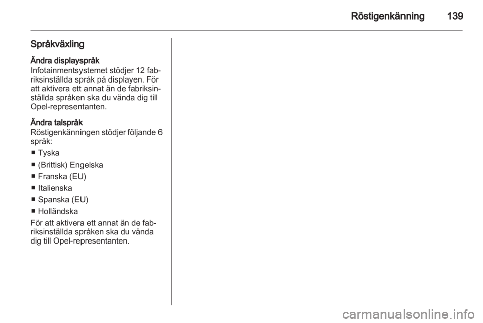 OPEL ANTARA 2012  Handbok för infotainmentsystem 