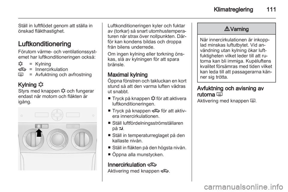 OPEL ANTARA 2012.5  Instruktionsbok 