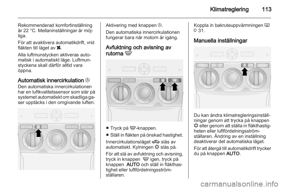 OPEL ANTARA 2012.5  Instruktionsbok 