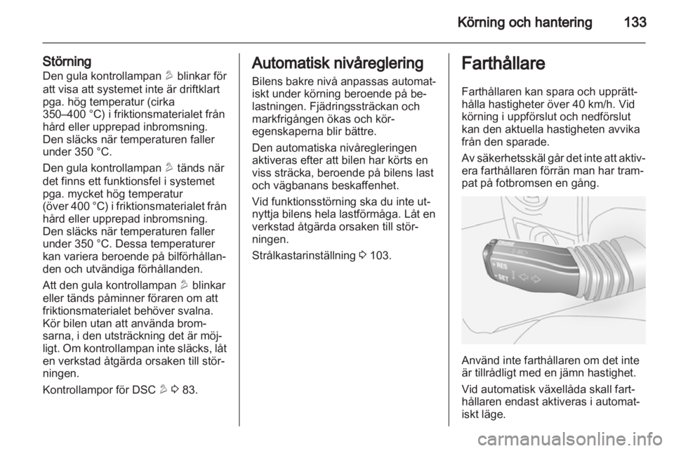 OPEL ANTARA 2012.5  Instruktionsbok 