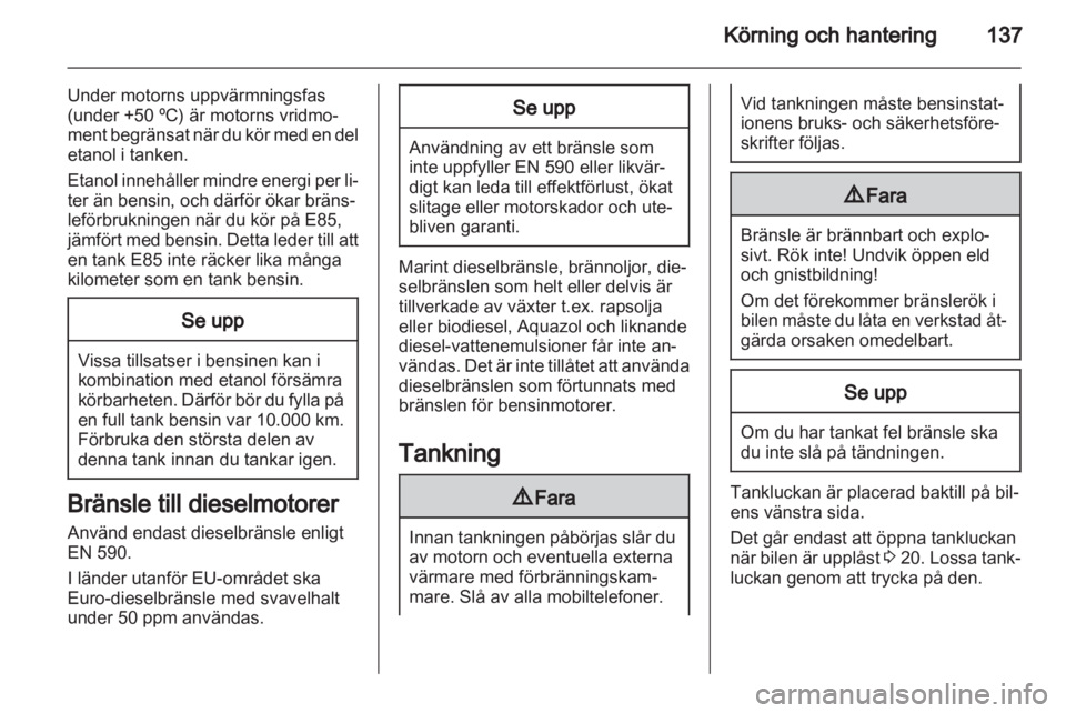 OPEL ANTARA 2012.5  Instruktionsbok 