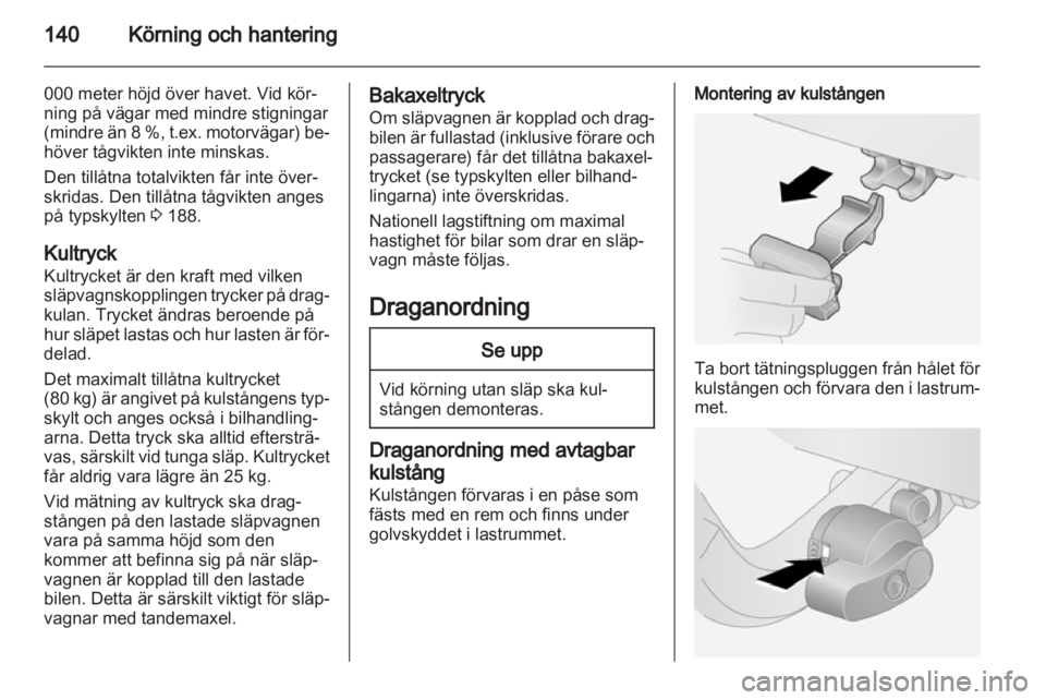 OPEL ANTARA 2012.5  Instruktionsbok 