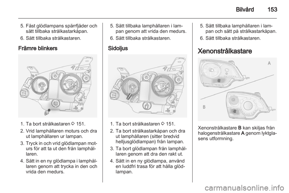 OPEL ANTARA 2012.5  Instruktionsbok 