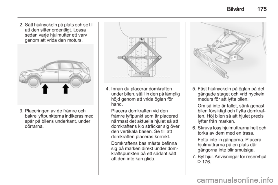 OPEL ANTARA 2012.5  Instruktionsbok 