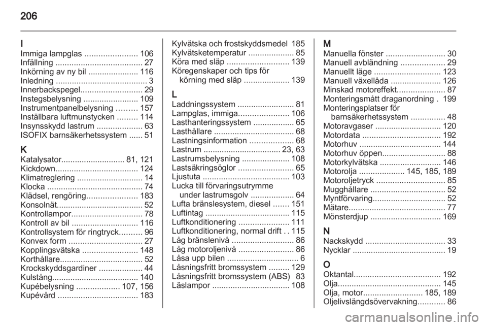 OPEL ANTARA 2012.5  Instruktionsbok 