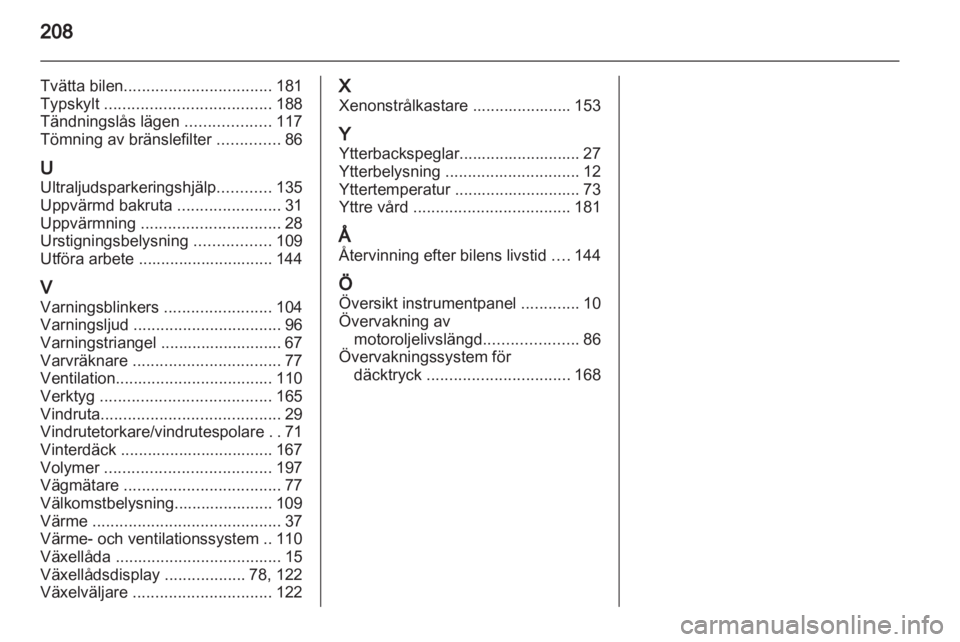 OPEL ANTARA 2012.5  Instruktionsbok 