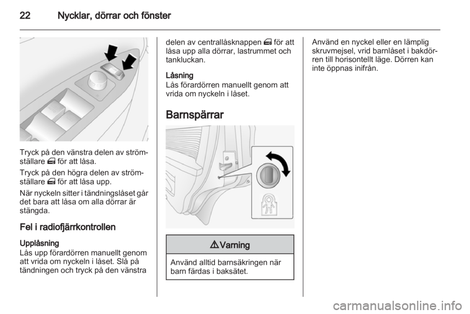 OPEL ANTARA 2012.5  Instruktionsbok 