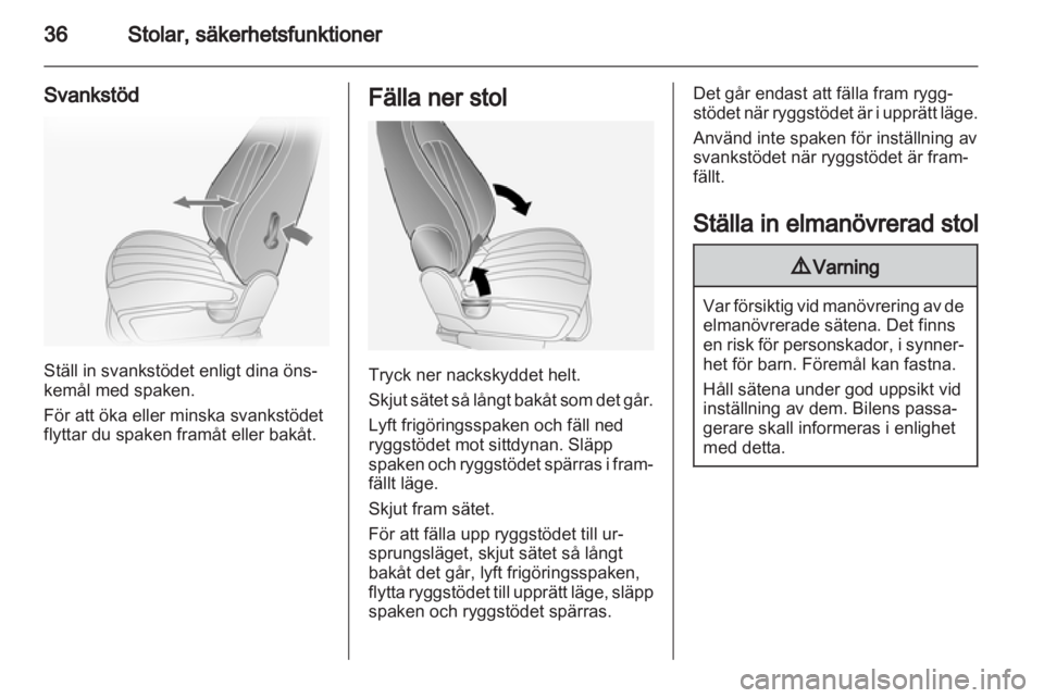 OPEL ANTARA 2012.5  Instruktionsbok 