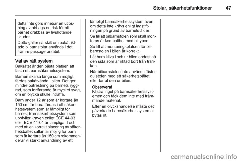 OPEL ANTARA 2012.5  Instruktionsbok 