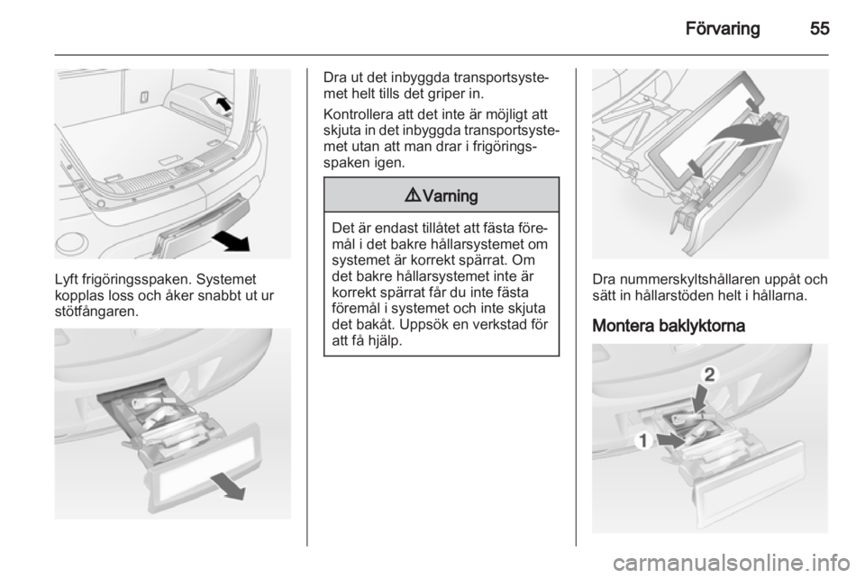 OPEL ANTARA 2012.5  Instruktionsbok 