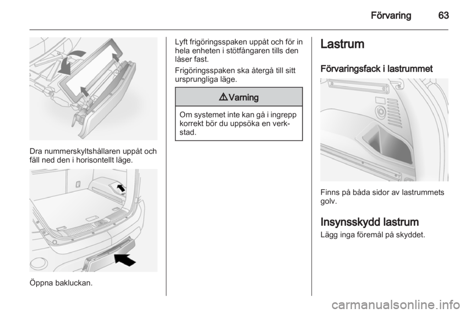 OPEL ANTARA 2012.5  Instruktionsbok 
