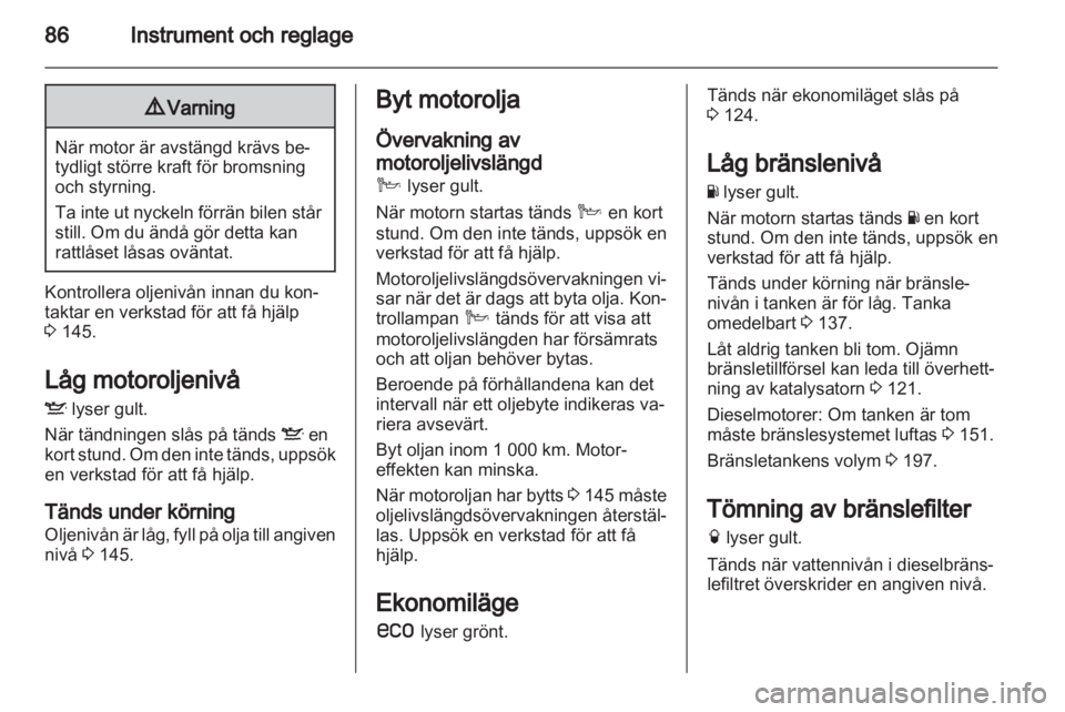 OPEL ANTARA 2012.5  Instruktionsbok 