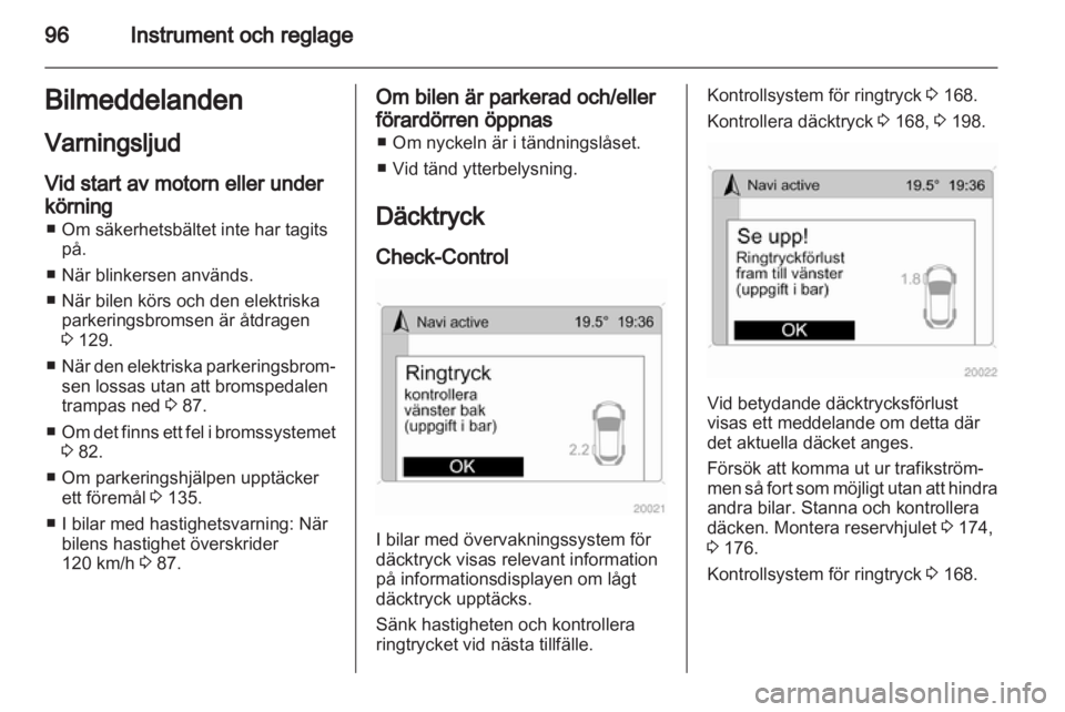 OPEL ANTARA 2012.5  Instruktionsbok 