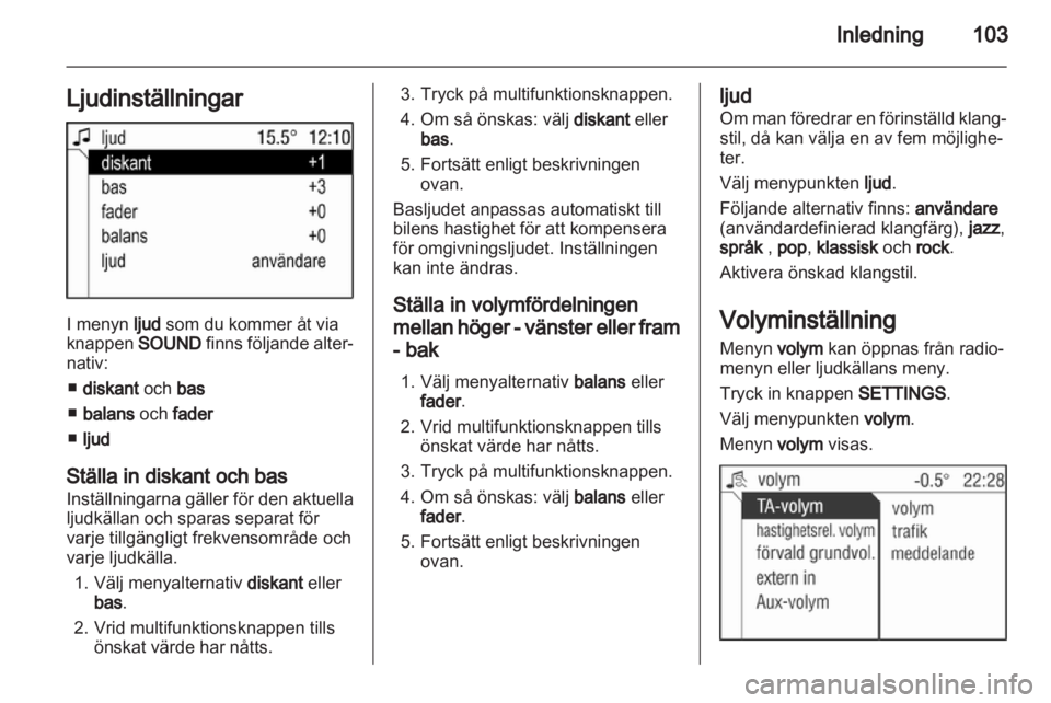 OPEL ANTARA 2013  Handbok för infotainmentsystem 
