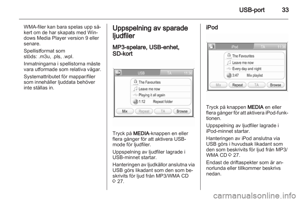 OPEL ANTARA 2013  Handbok för infotainmentsystem 