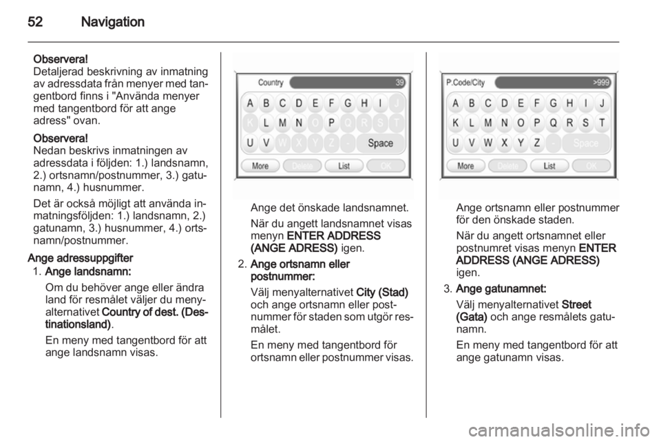 OPEL ANTARA 2013  Handbok för infotainmentsystem 