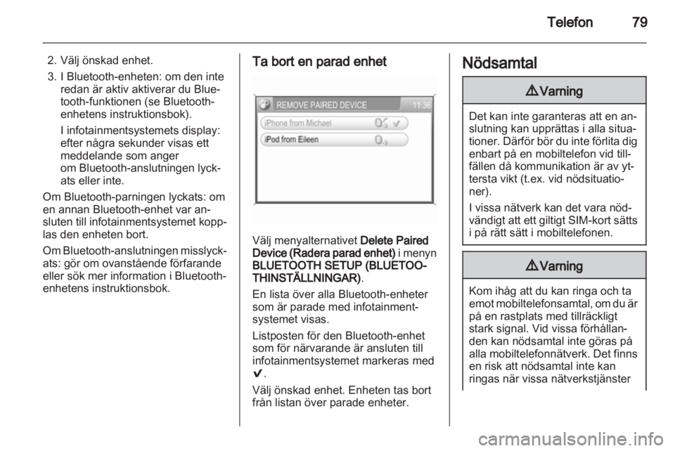 OPEL ANTARA 2013  Handbok för infotainmentsystem 
