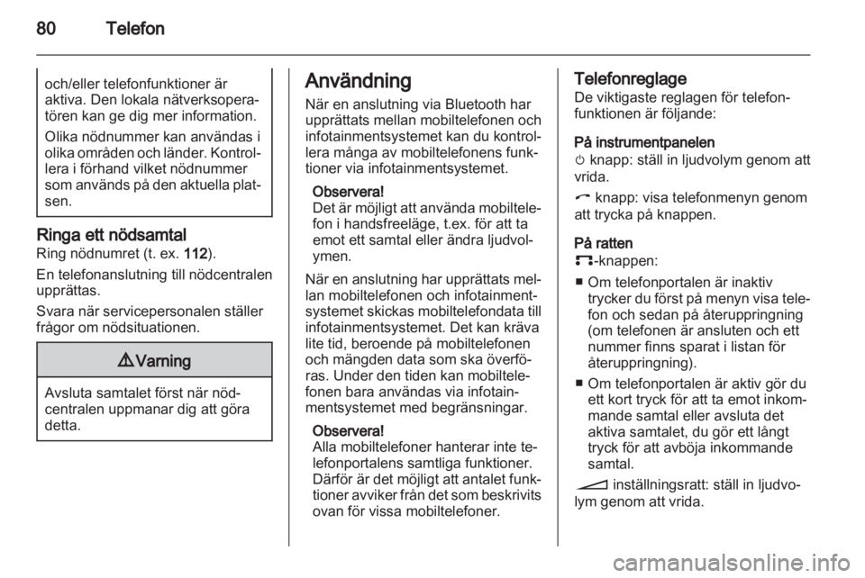 OPEL ANTARA 2013  Handbok för infotainmentsystem 