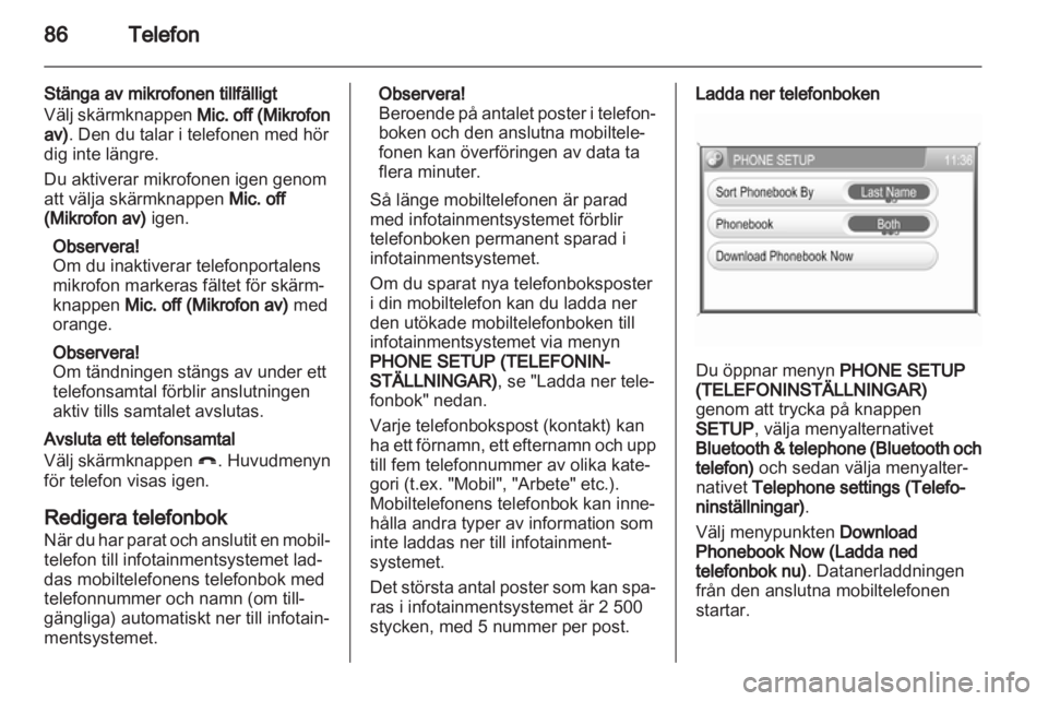 OPEL ANTARA 2013  Handbok för infotainmentsystem 