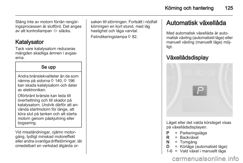 OPEL ANTARA 2013.5  Instruktionsbok 