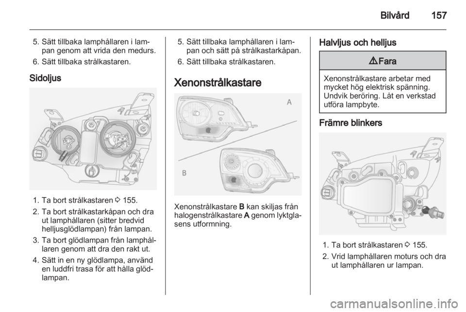 OPEL ANTARA 2013.5  Instruktionsbok 
