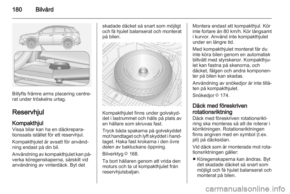 OPEL ANTARA 2013.5  Instruktionsbok 